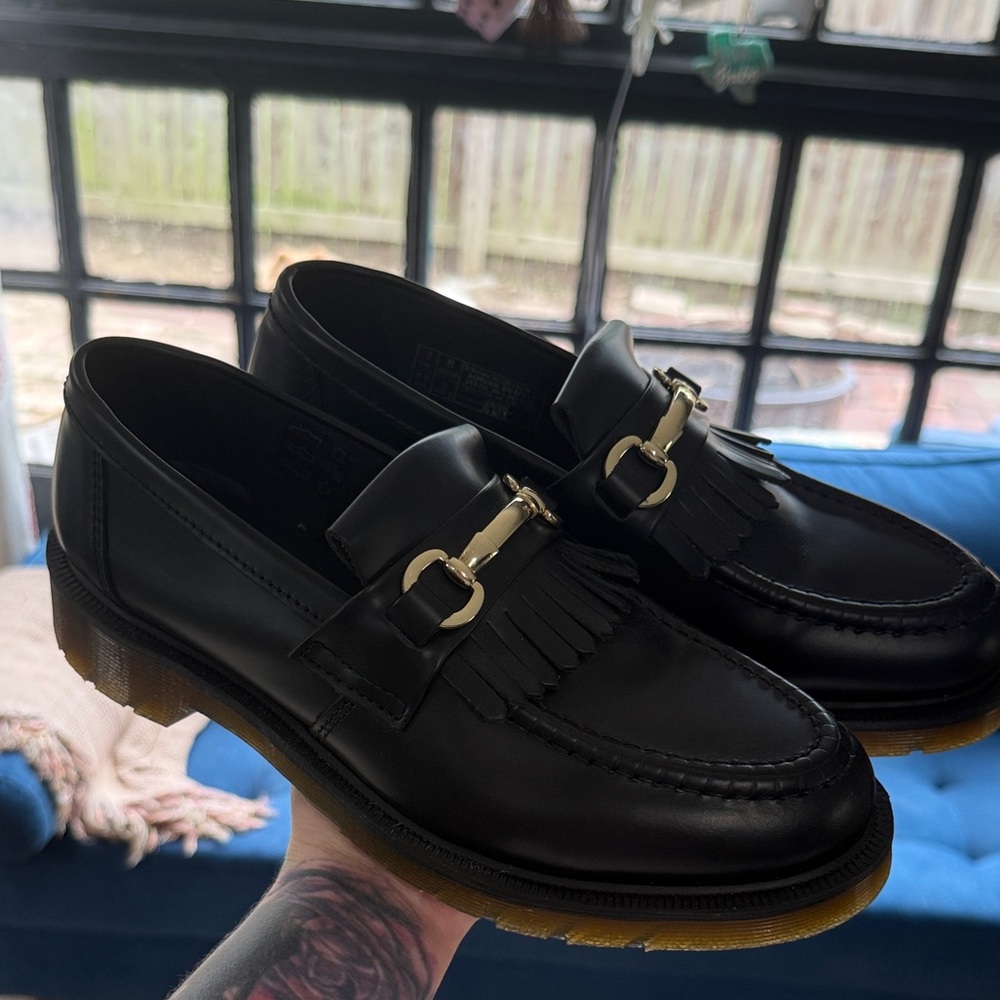 Dr Marten Loafers black